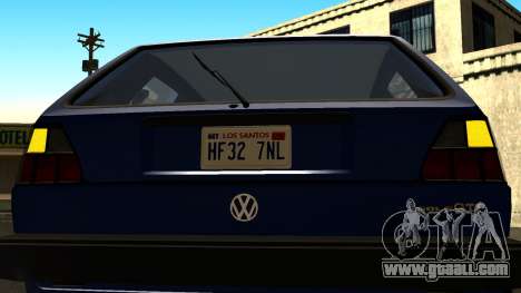 Volkswagen Golf Mk2 for GTA San Andreas