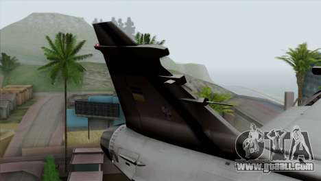 Saab 39 Gripen Custom Indigo Squadron for GTA San Andreas