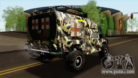 HMMWV M997 Ambulance for GTA San Andreas