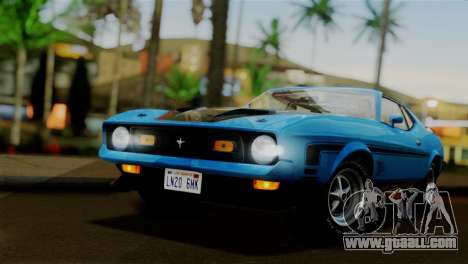 Ford Mustang Mach 1 429 Cobra Jet 1971 IVF АПП for GTA San Andreas