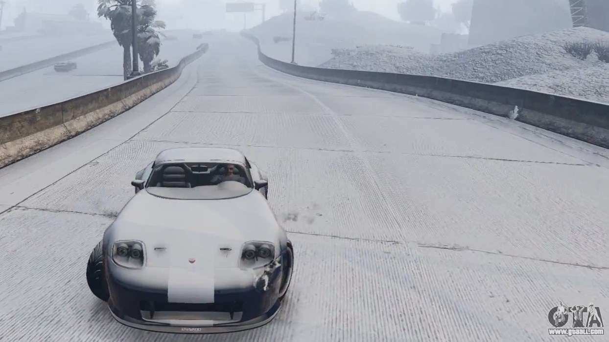 snow in gta v