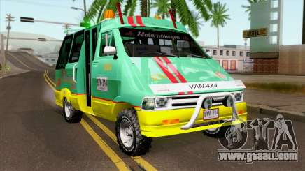 Toyota Microbus v2 for GTA San Andreas