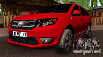 Dacia Logan MCV 2013 HQLM for GTA San Andreas