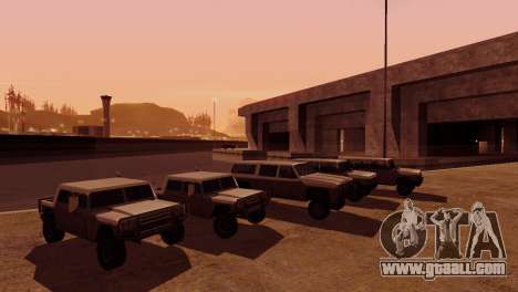DLC 3.0 Military update for GTA San Andreas