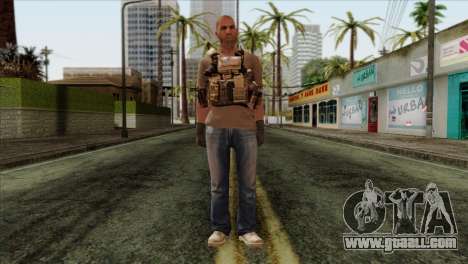 Officer from PMC for GTA San Andreas