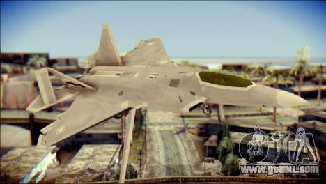 F-22 Gryphus, Falco and Antares for GTA San Andreas