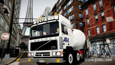 Volvo F10 cement truck for GTA 4