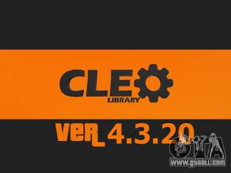 CLEO 4.3.20 [21.04.2015] for GTA San Andreas