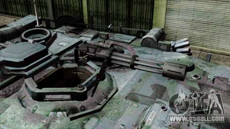 M1A2 Abrams Woodland Blue Camo for GTA San Andreas