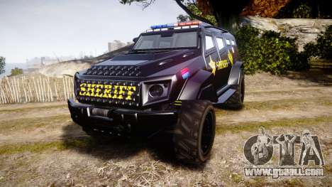 GTA V HVY Insurgent Pick-Up SWAT [ELS] for GTA 4