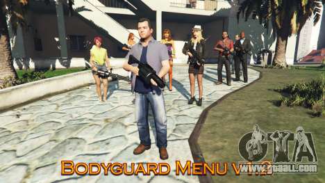 GTA 5 Bodyguard Menu v1.5