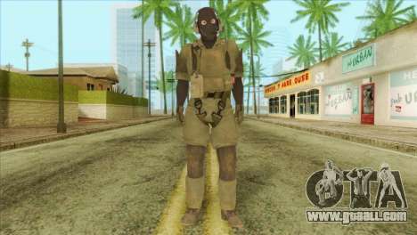 Metal Gear Solid 5: Ground Zeroes MSF v1 for GTA San Andreas