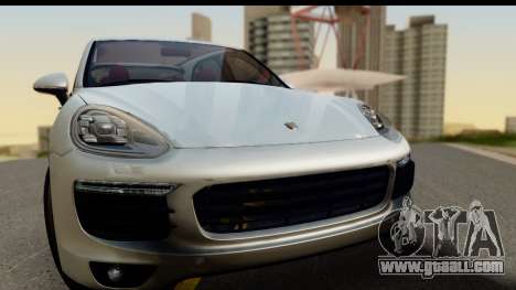 Porsche Cayenne S 2015 for GTA San Andreas