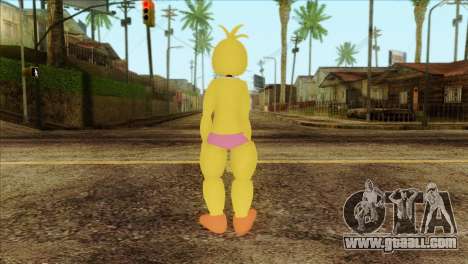 Toy Chica from Five Nights at Freddy 2 for GTA San Andreas