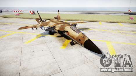 Su-47 Berkut desert for GTA 4