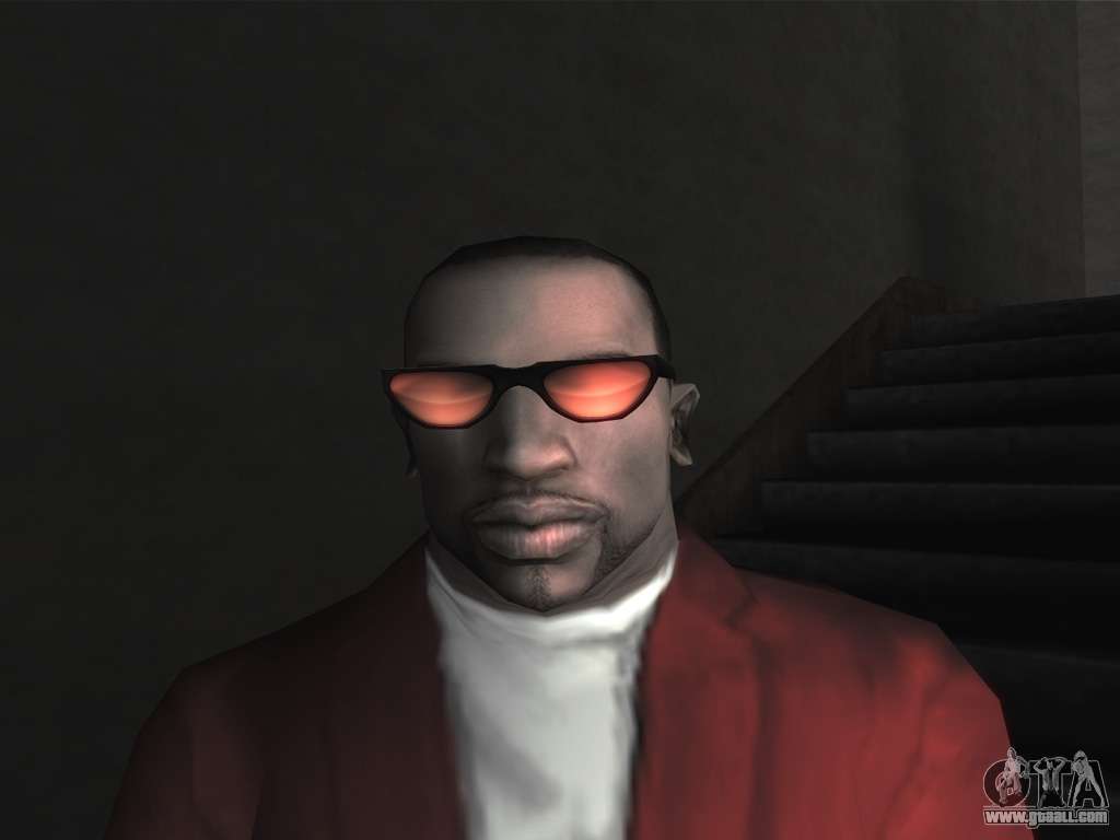 New glasses for CJ for GTA San Andreas