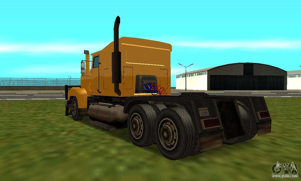 PS2 RoadTrain para GTA San Andreas