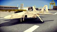 F-22 Raptor Desert Camo for GTA San Andreas