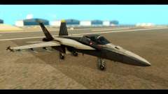 FA-18 Jolly Roger Black for GTA San Andreas