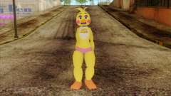 Toy Chica from Five Nights at Freddy 2 for GTA San Andreas