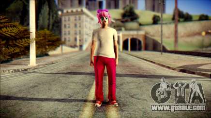 Skin Kawaiis GTA V Online v3 for GTA San Andreas