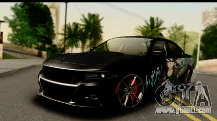 Dodge Charger RT 2015 Sword Art for GTA San Andreas