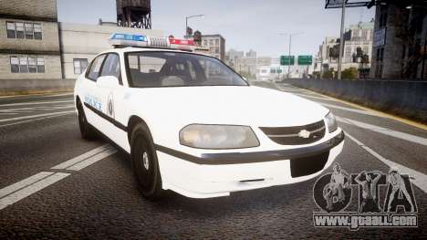Chevrolet Impala Metropolitan Police [ELS] Traf for GTA 4