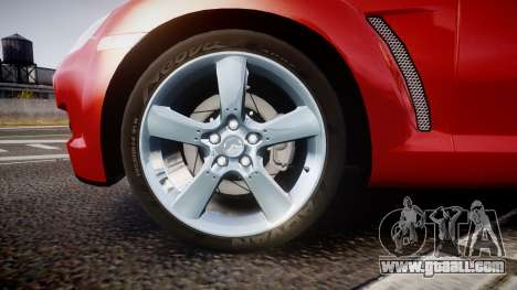 Mazda RX-8 2006 v3.2 Advan tires for GTA 4