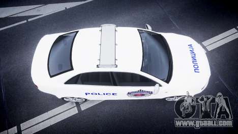 Audi RS4 Serbian Police [ELS] for GTA 4