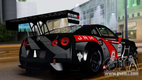 Nissan GT-R (R35) GT3 2012 PJ3 for GTA San Andreas