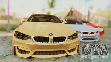 BMW M4 2015 IVF for GTA San Andreas