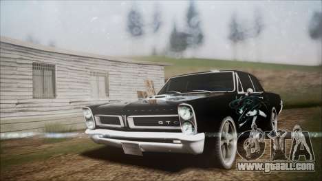 Pontiac GTO Black Rock Shooter for GTA San Andreas