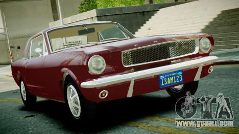 Ford Mustang 1965 for GTA 4