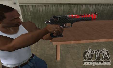 Red Tiger Deagle for GTA San Andreas