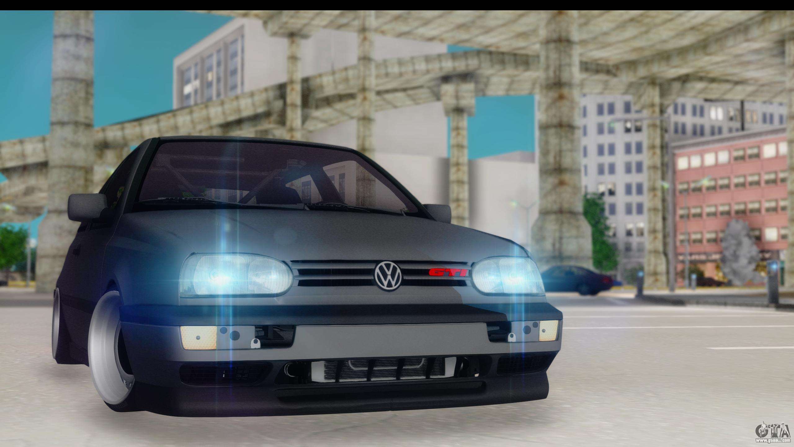 Volkswagen Golf 3 Stanced for GTA San Andreas