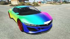 Dinka Jester (Racecar) Rainbow for GTA 5
