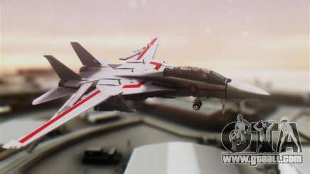 F-14D Tomcat Macross Red for GTA San Andreas