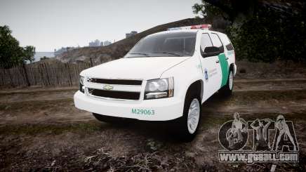 Chevrolet Tahoe Border Patrol [ELS] for GTA 4