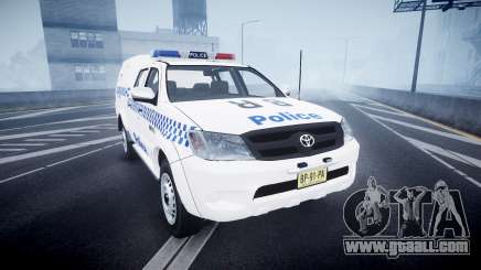 Toyota Hilux NSWPF [ELS] for GTA 4
