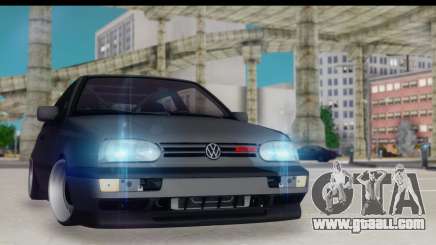 Volkswagen Golf 3 Stanced for GTA San Andreas