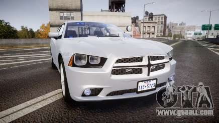 Dodge Charger Traffic Patrol Unit [ELS] bl for GTA 4