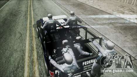 Ford Pickup Policia Federal for GTA San Andreas