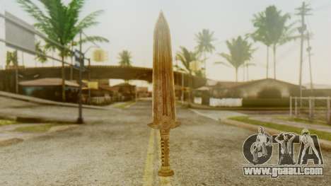 Dwarven Dagger for GTA San Andreas