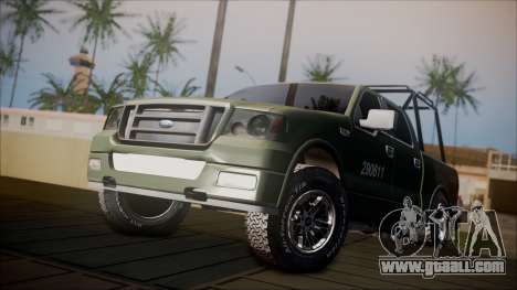 Ford F-150 Military MEX for GTA San Andreas
