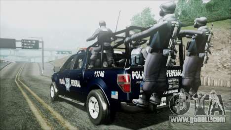 Ford Pickup Policia Federal for GTA San Andreas