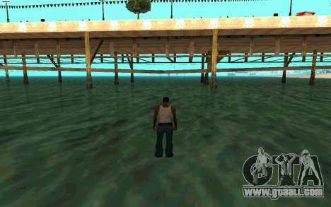 Walking on water for GTA San Andreas