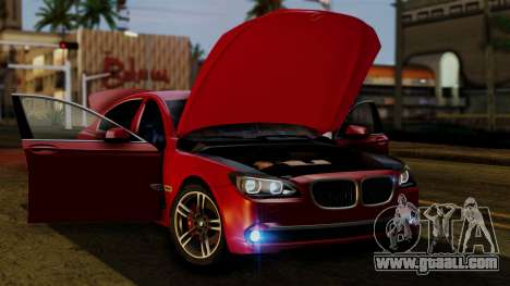 BMW 7 Series F02 2013 for GTA San Andreas
