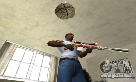 Sniper Fish Power for GTA San Andreas