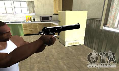 Black Cool Deagle for GTA San Andreas