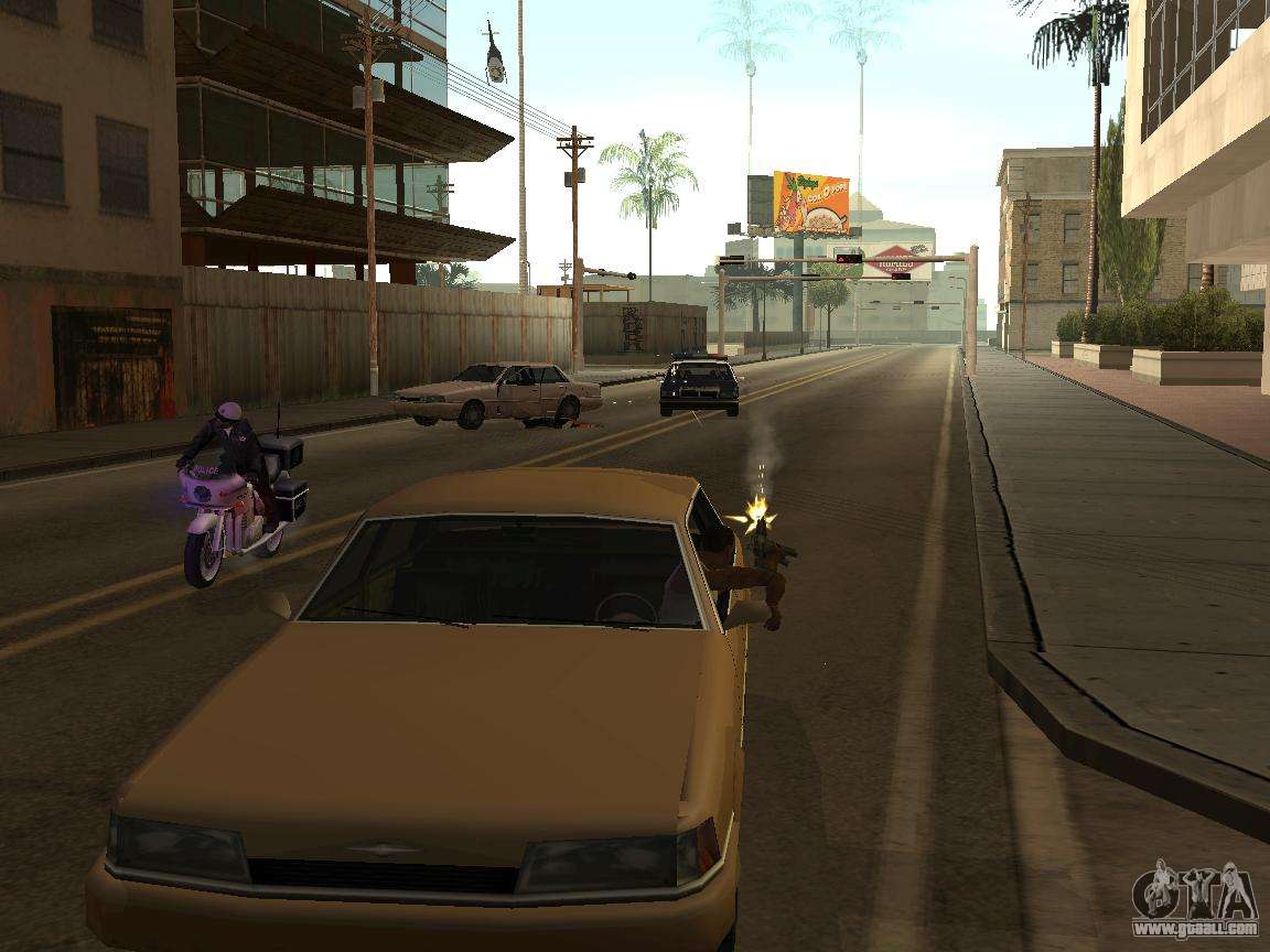Manual Driveby for GTA San Andreas